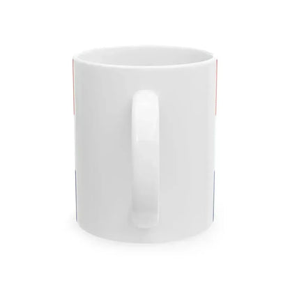 Flag of Croatia white chequy (Croatia) White Coffee Mug - Go Mug Yourself