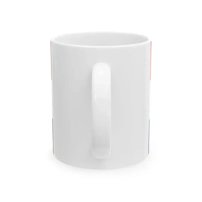 Flag of Croatia white chequy (Croatia) White Coffee Mug - Go Mug Yourself