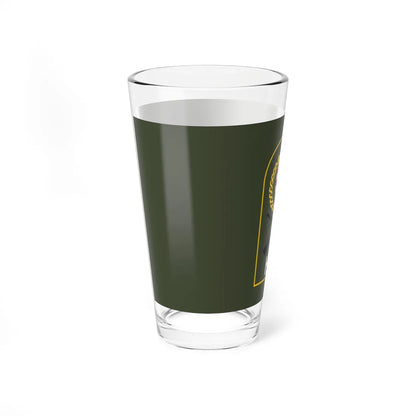 Flag of Croatian Army (Croatia) Pint Glass 16oz - Go Mug Yourself