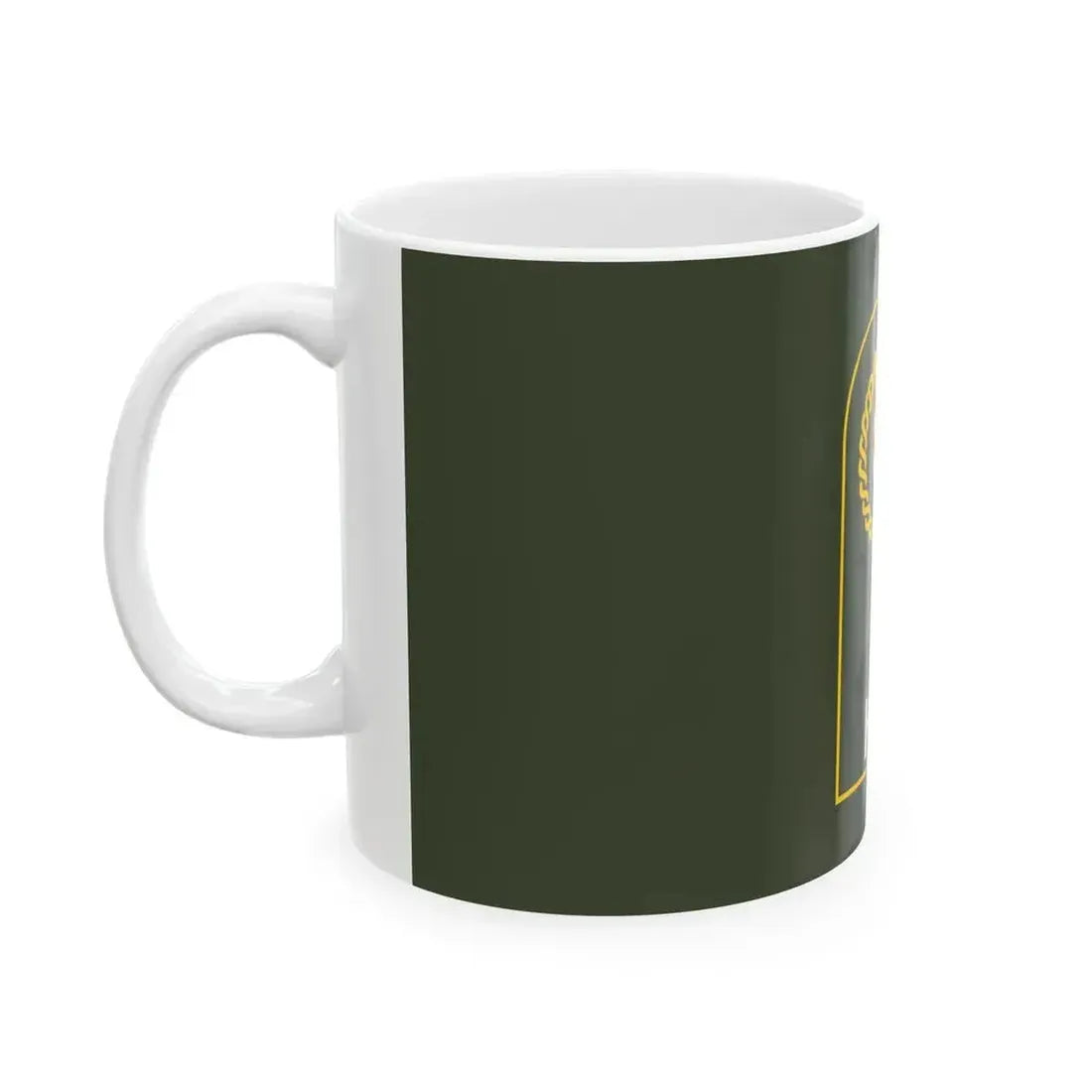 Flag of Croatian Army (Croatia) White Coffee Mug - Go Mug Yourself