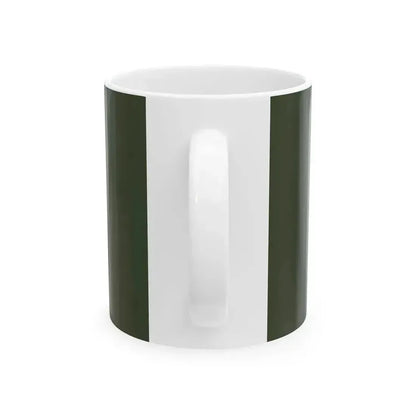 Flag of Croatian National Guard (Croatia) White Coffee Mug - Go Mug Yourself