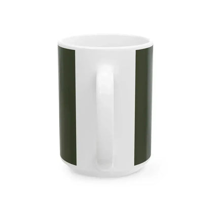 Flag of Croatian National Guard (Croatia) White Coffee Mug - Go Mug Yourself