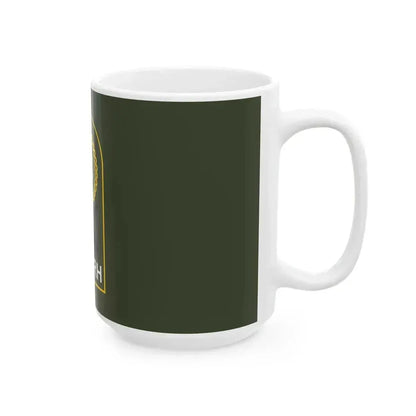 Flag of Croatian National Guard (Croatia) White Coffee Mug - Go Mug Yourself