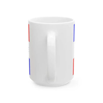 Flag of Crossville Tennessee (United States) White Coffee Mug - Go Mug Yourself