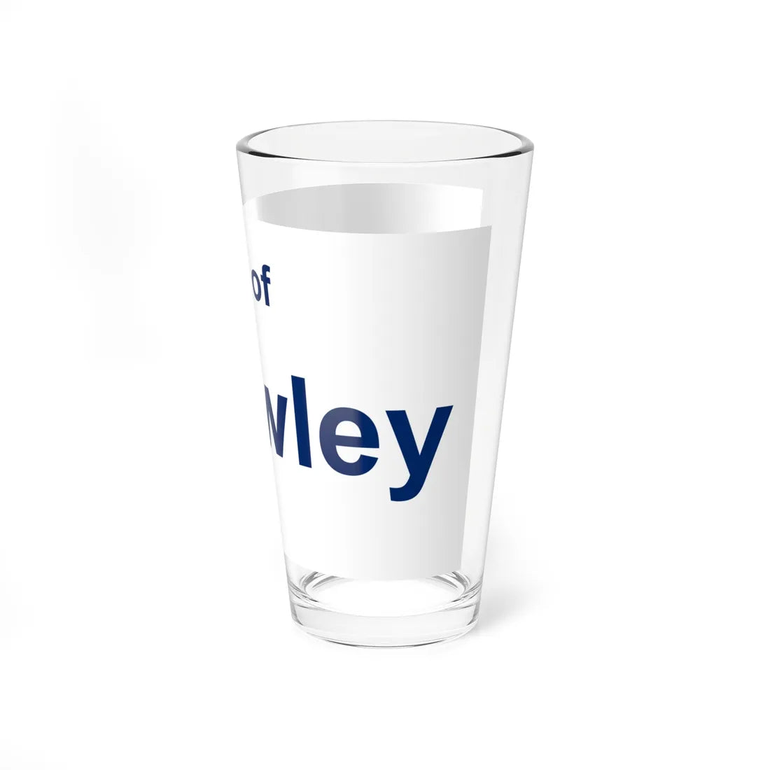 Flag of Crowley Texas (United States) Pint Glass 16oz - Go Mug Yourself