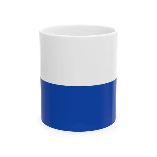 Flag of Cruz de Machacamarca Bolivia (Bolivia) White Coffee Mug 11oz - Go Mug Yourself
