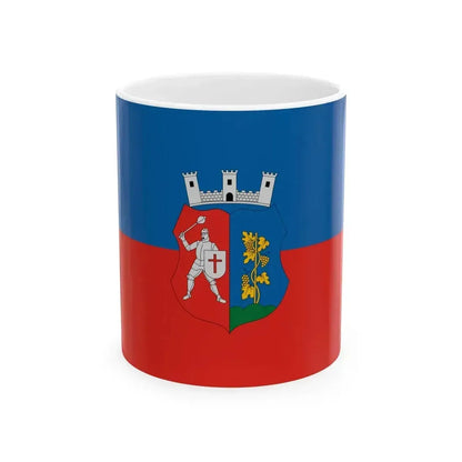 Flag of Csabrendek (Hungary) White Coffee Mug 11oz - Go Mug Yourself