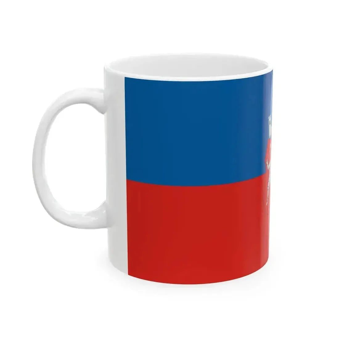 Flag of Csabrendek (Hungary) White Coffee Mug - Go Mug Yourself