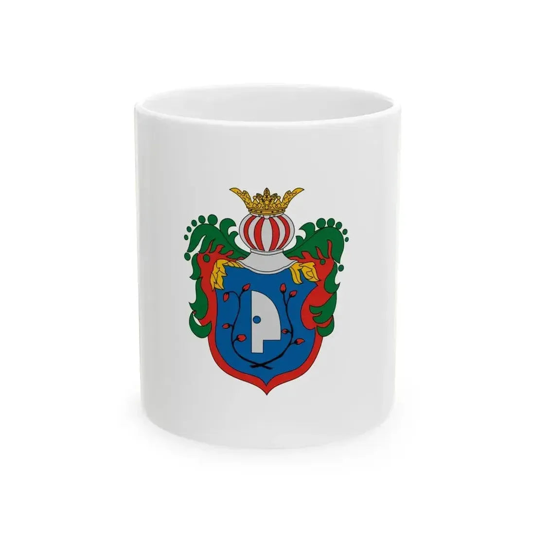 Flag of Csakvar (Hungary) White Coffee Mug 11oz - Go Mug Yourself