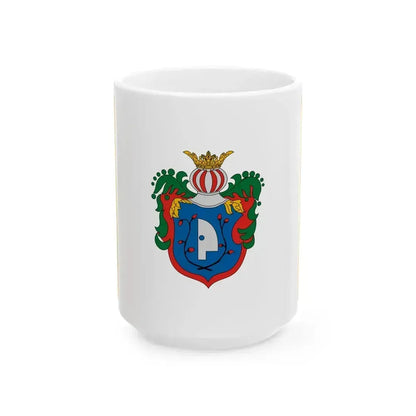 Flag of Csakvar (Hungary) White Coffee Mug 15oz - Go Mug Yourself