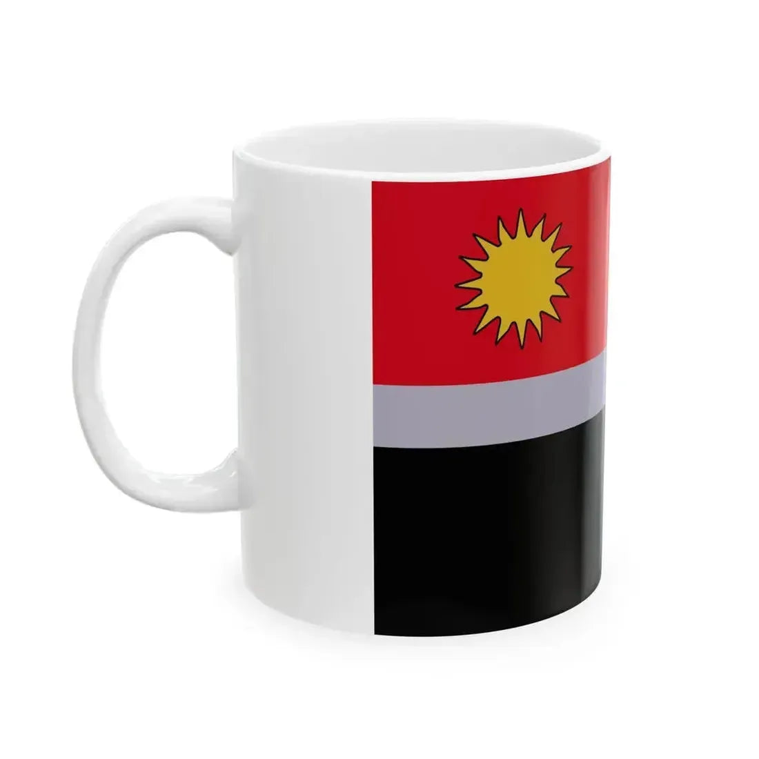 Flag of Csangos (Oman) White Coffee Mug - Go Mug Yourself