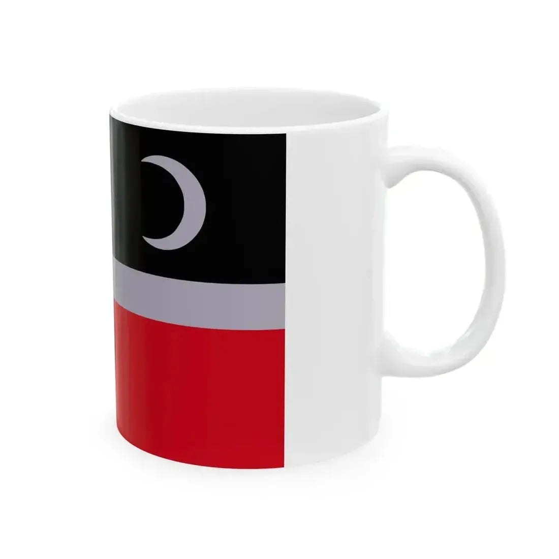 Flag of Csangos (Oman) White Coffee Mug - Go Mug Yourself