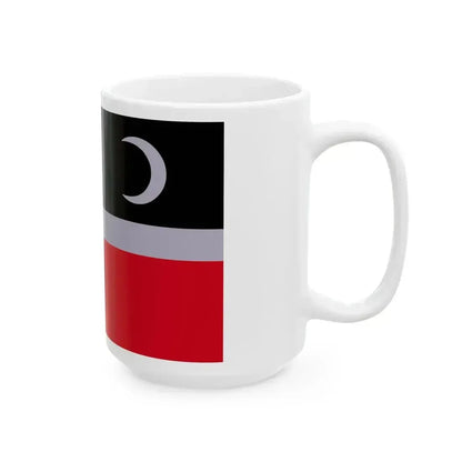 Flag of Csangos (Oman) White Coffee Mug - Go Mug Yourself
