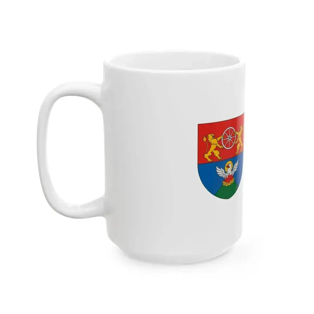 Flag of Csanyoszro (Hungary) White Coffee Mug - Go Mug Yourself