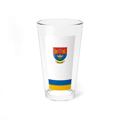 Flag of Csanyoszro vertical (Hungary) Pint Glass 16oz 16oz - Go Mug Yourself