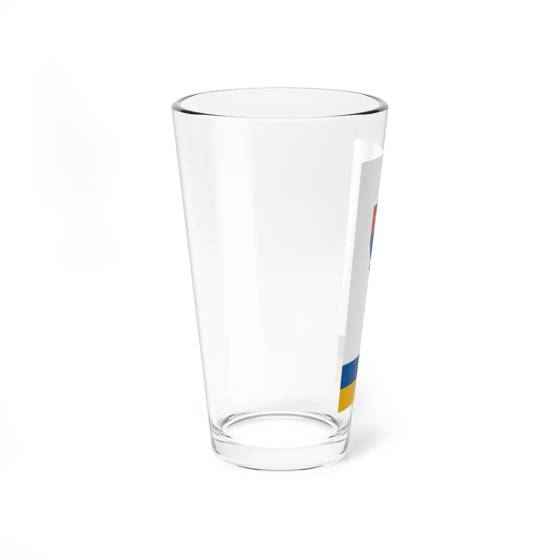 Flag of Csanyoszro vertical (Hungary) Pint Glass 16oz - Go Mug Yourself