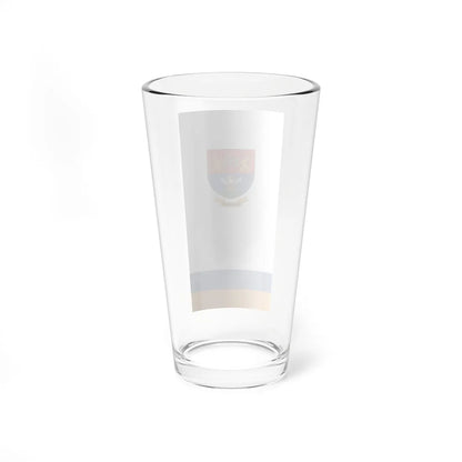 Flag of Csanyoszro vertical (Hungary) Pint Glass 16oz - Go Mug Yourself