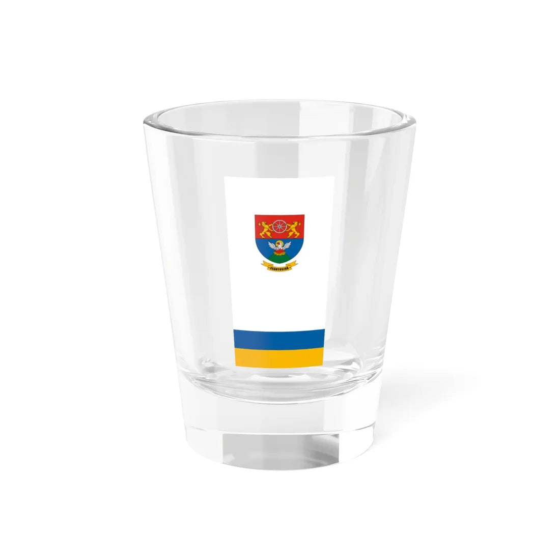 Flag of Csanyoszro vertical (Hungary) Shot Glass 1.5oz 1.5oz - Go Mug Yourself