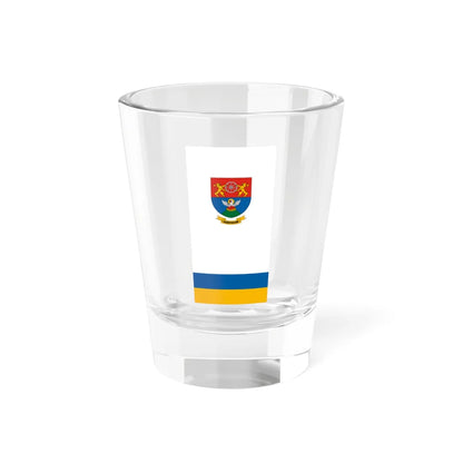 Flag of Csanyoszro vertical (Hungary) Shot Glass 1.5oz 1.5oz - Go Mug Yourself