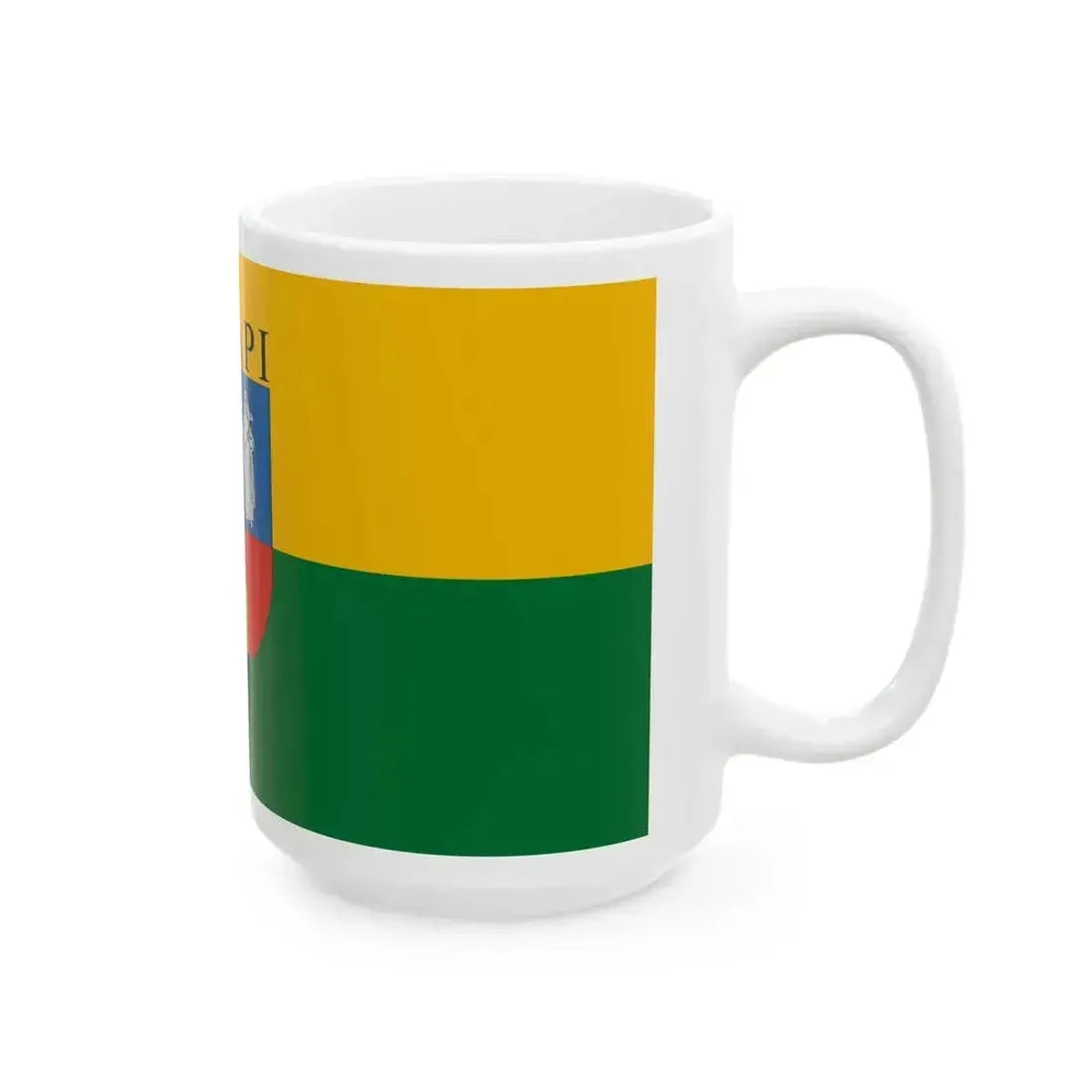Flag of Csapi (Hungary) White Coffee Mug - Go Mug Yourself