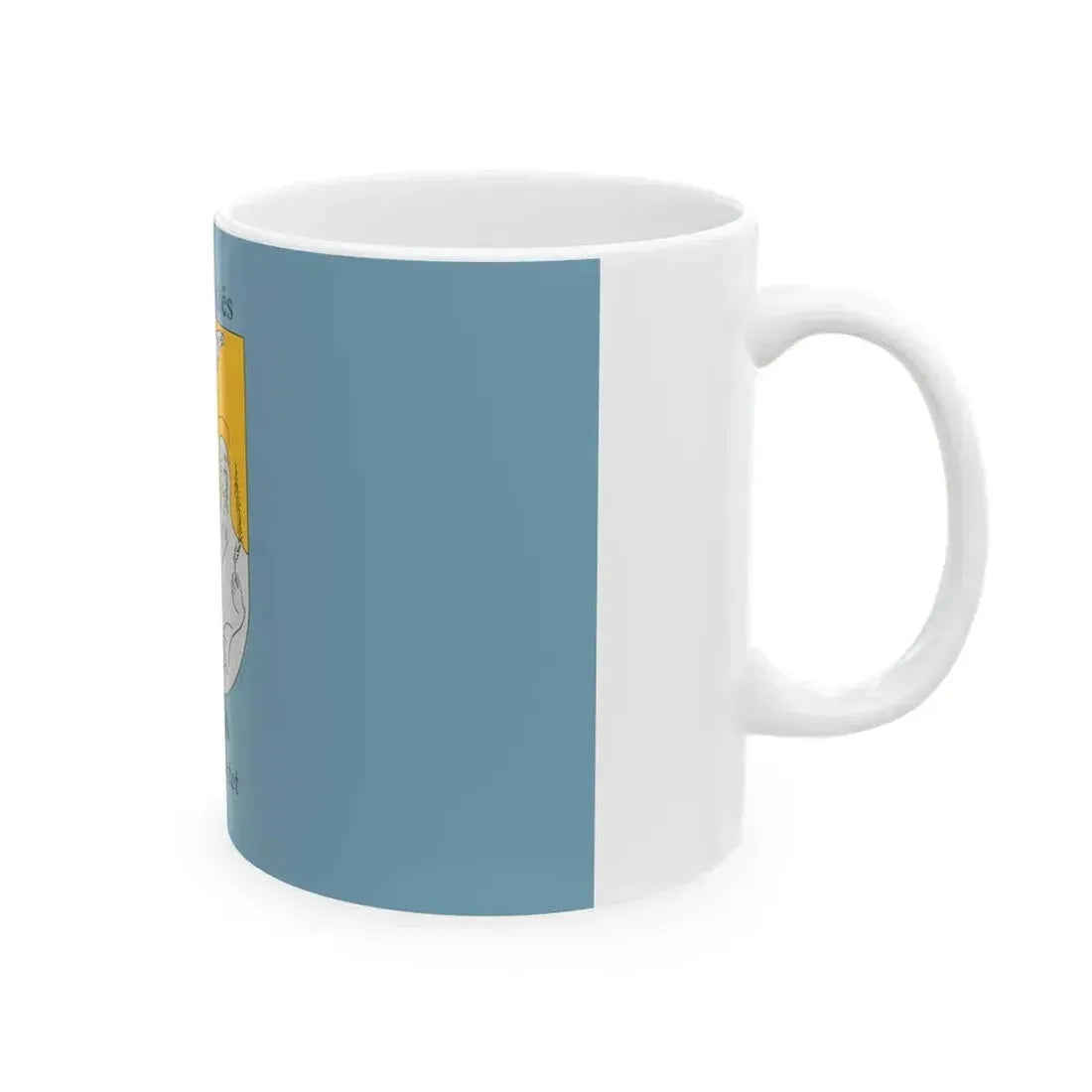 Flag of Csaszartoltes (Hungary) White Coffee Mug - Go Mug Yourself