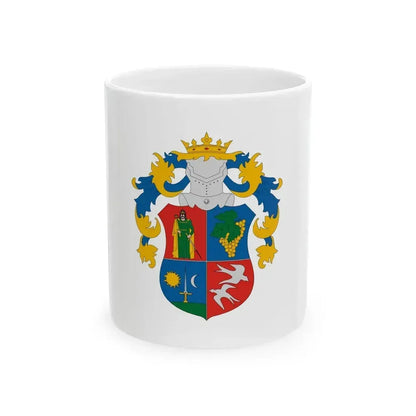 Flag of Csatalja (Hungary) White Coffee Mug 11oz - Go Mug Yourself