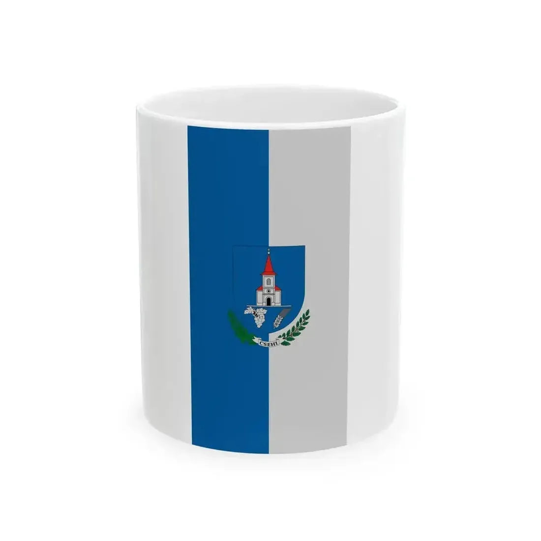 Flag of Csehi (Hungary) White Coffee Mug 11oz - Go Mug Yourself
