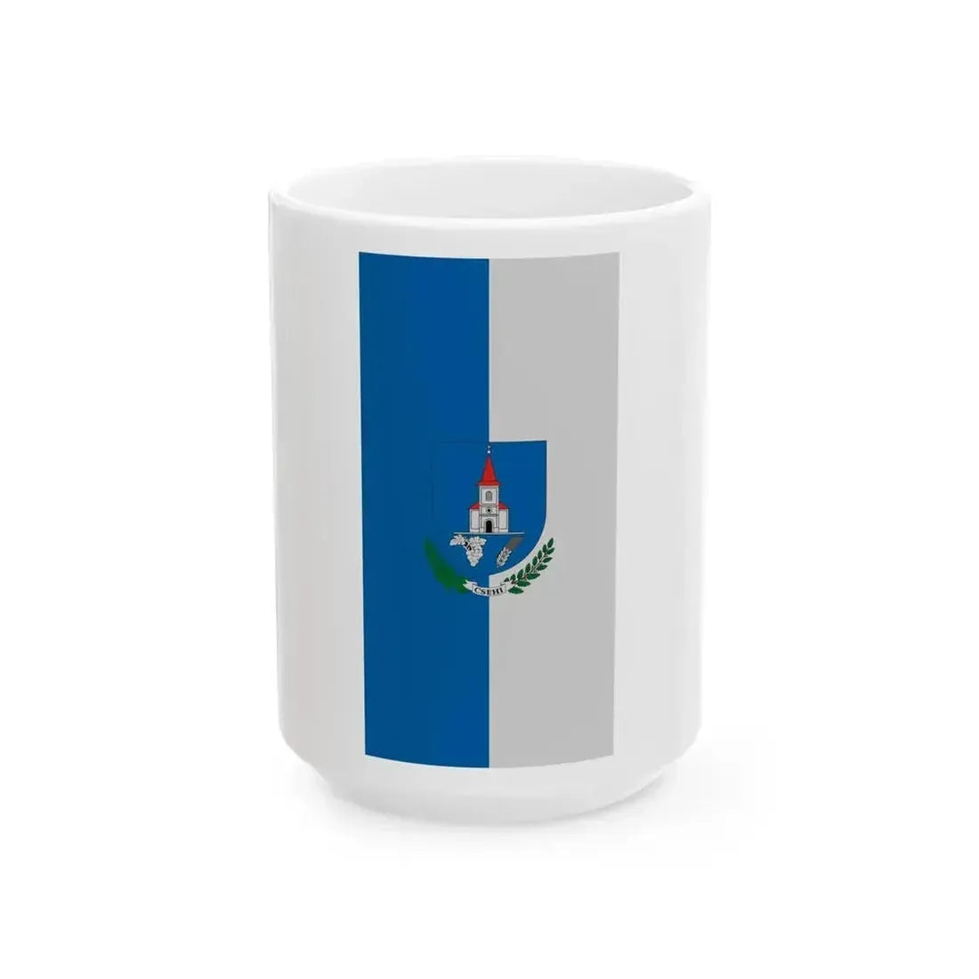 Flag of Csehi (Hungary) White Coffee Mug 15oz - Go Mug Yourself