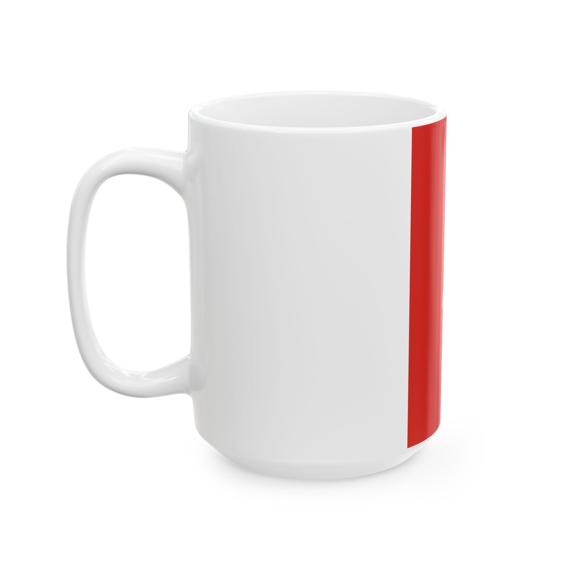 Flag of Csehimindszent (Hungary) White Coffee Mug-Go Mug Yourself