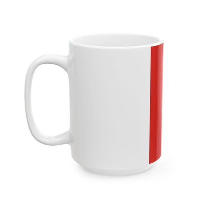 Flag of Csehimindszent (Hungary) White Coffee Mug-Go Mug Yourself
