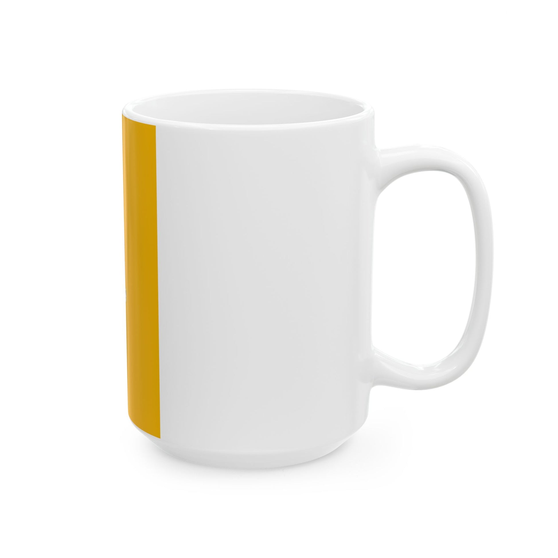 Flag of Csehimindszent (Hungary) White Coffee Mug-Go Mug Yourself