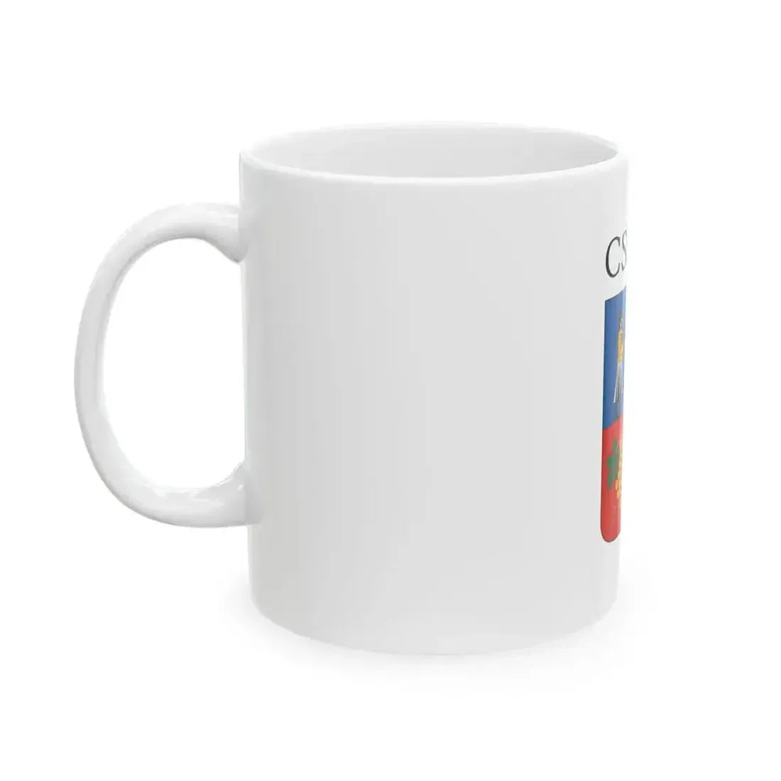 Flag of Csemo (Hungary) White Coffee Mug - Go Mug Yourself