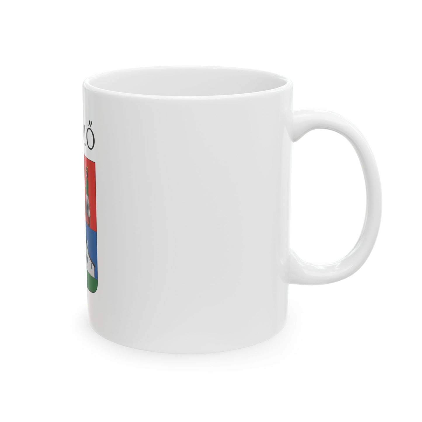 Flag of Csemo (Hungary) White Coffee Mug-Go Mug Yourself