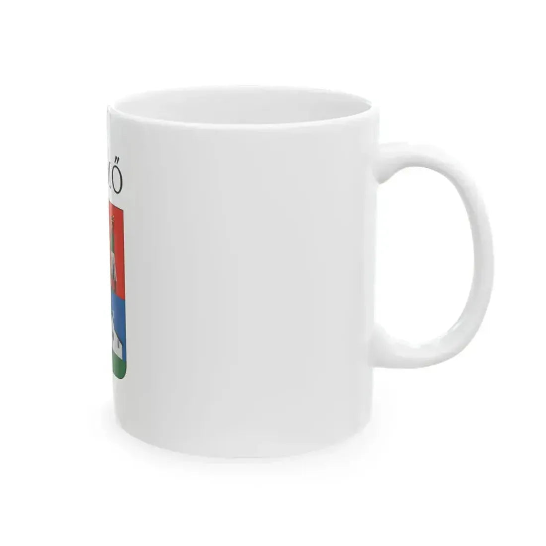 Flag of Csemo (Hungary) White Coffee Mug - Go Mug Yourself