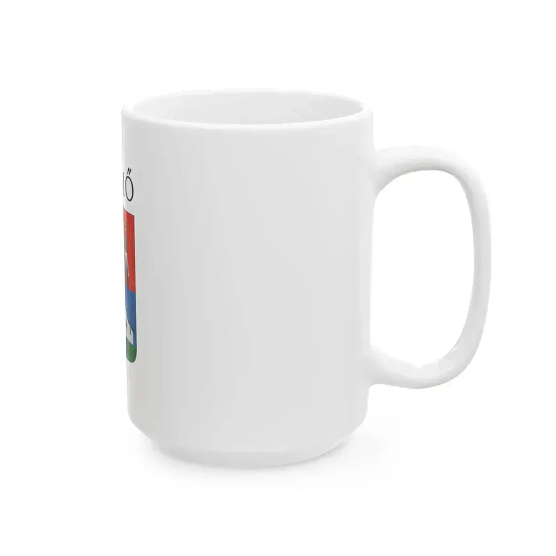 Flag of Csemo (Hungary) White Coffee Mug - Go Mug Yourself