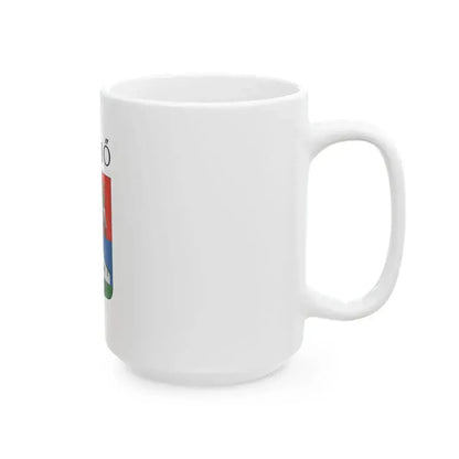 Flag of Csemo (Hungary) White Coffee Mug - Go Mug Yourself