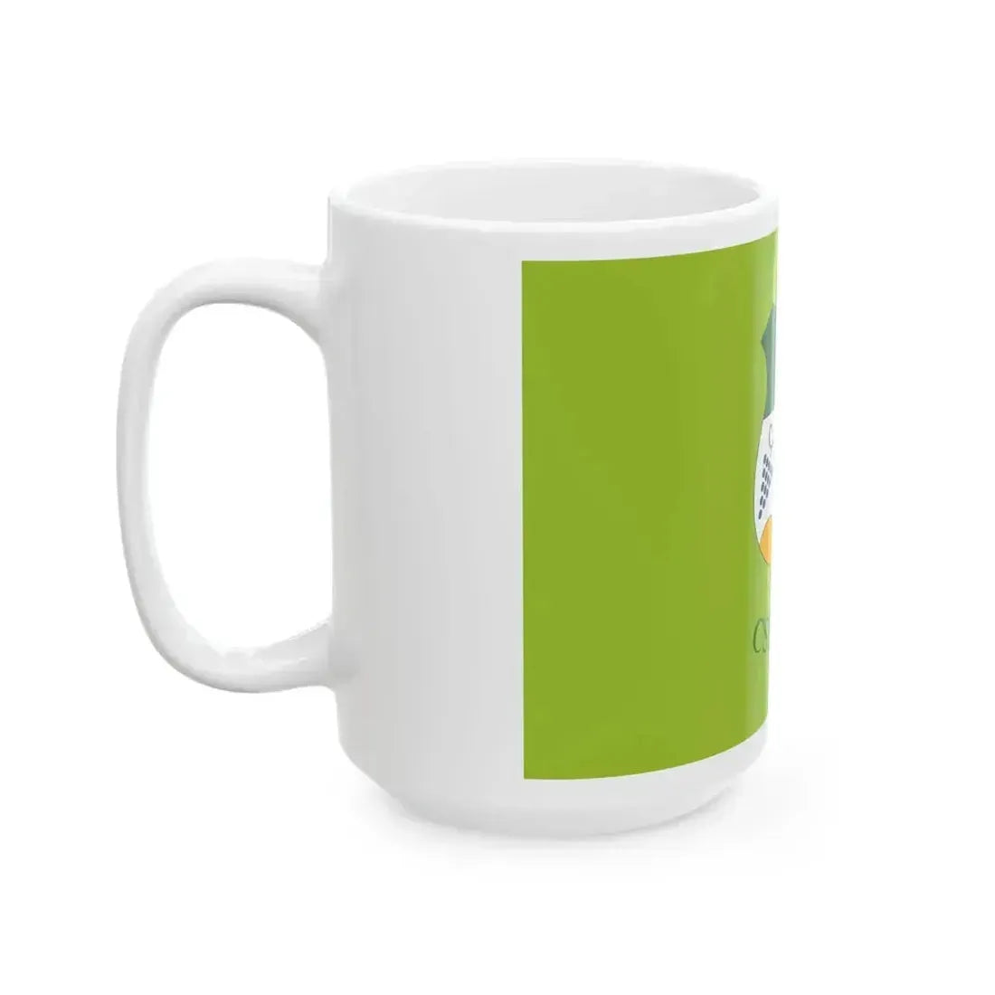 Flag of Csengod (Hungary) White Coffee Mug - Go Mug Yourself