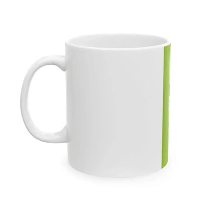 Flag of Csengod vertical (Hungary) White Coffee Mug - Go Mug Yourself