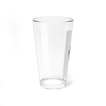 Flag of Csenye vertical (Hungary) Pint Glass 16oz - Go Mug Yourself