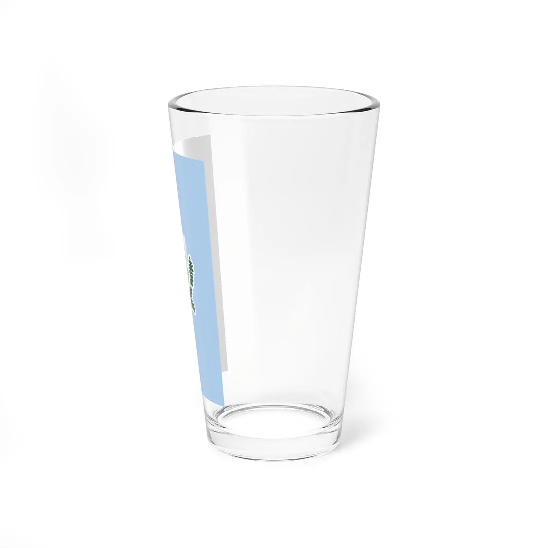 Flag of Csenye vertical (Hungary) Pint Glass 16oz - Go Mug Yourself