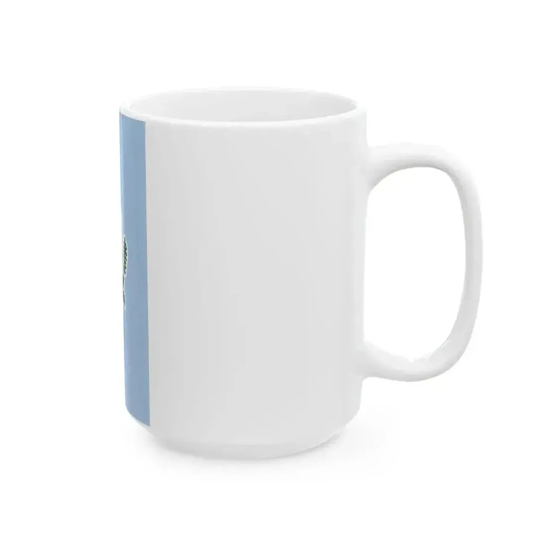 Flag of Csenye vertical (Hungary) White Coffee Mug - Go Mug Yourself