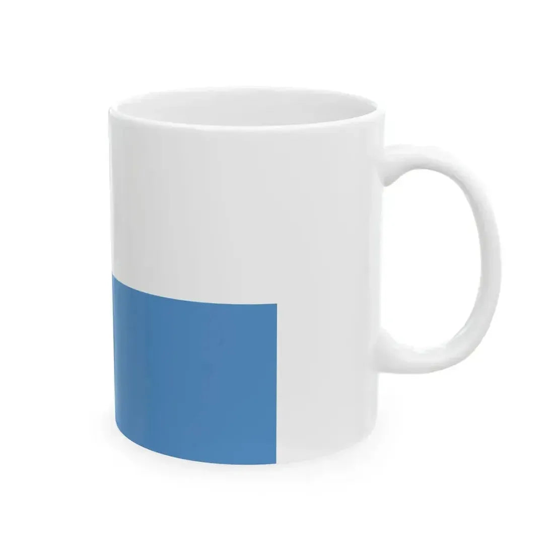 Flag of Csepreg (Hungary) White Coffee Mug - Go Mug Yourself