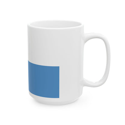 Flag of Csepreg (Hungary) White Coffee Mug-Go Mug Yourself