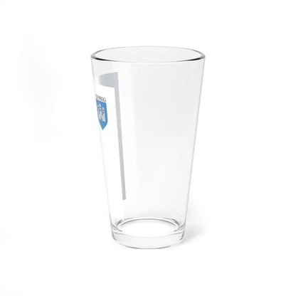 Flag of Csepreg vertical (Hungary) Pint Glass 16oz - Go Mug Yourself