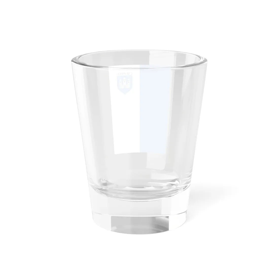 Flag of Csepreg vertical (Hungary) Shot Glass 1.5oz - Go Mug Yourself