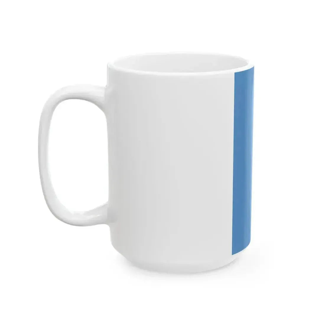 Flag of Csepreg vertical (Hungary) White Coffee Mug - Go Mug Yourself