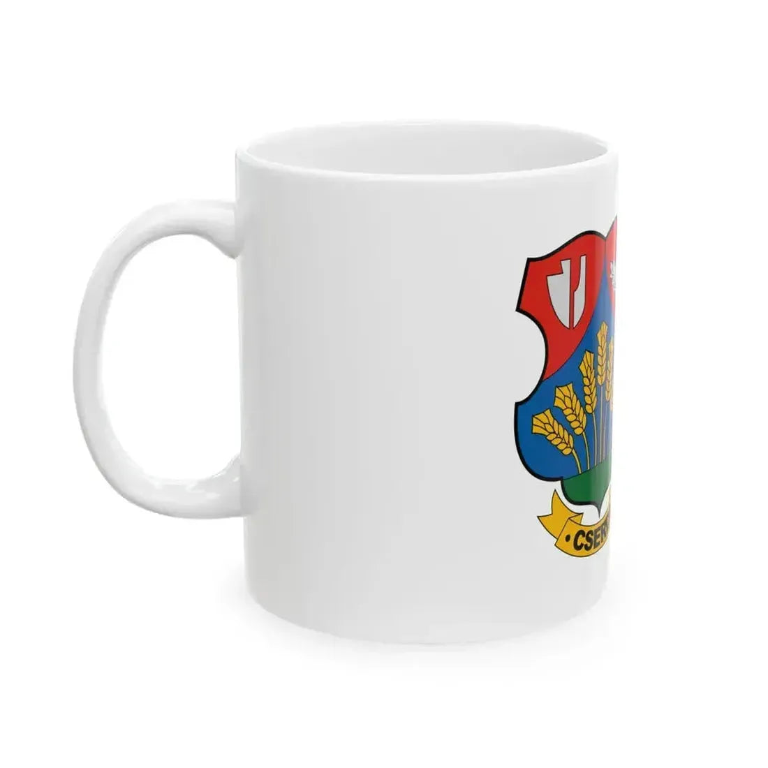 Flag of Cserdi (Hungary) White Coffee Mug - Go Mug Yourself