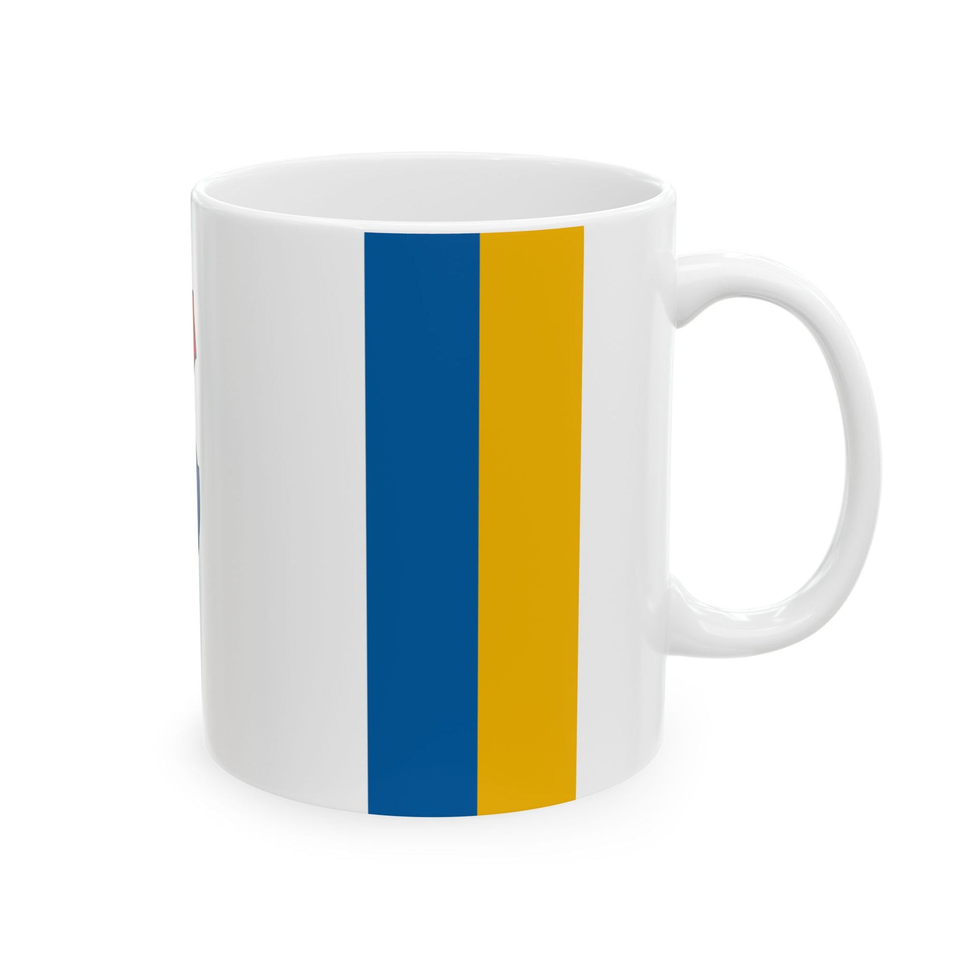Flag of Cserdi (Hungary) White Coffee Mug-Go Mug Yourself
