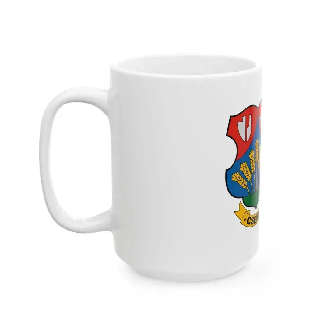 Flag of Cserdi (Hungary) White Coffee Mug - Go Mug Yourself