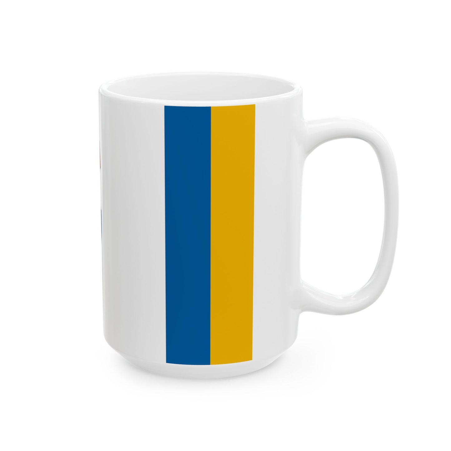 Flag of Cserdi (Hungary) White Coffee Mug-Go Mug Yourself